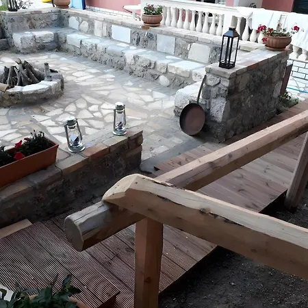 Kitchenette Pool 5 Guest house Gouvia